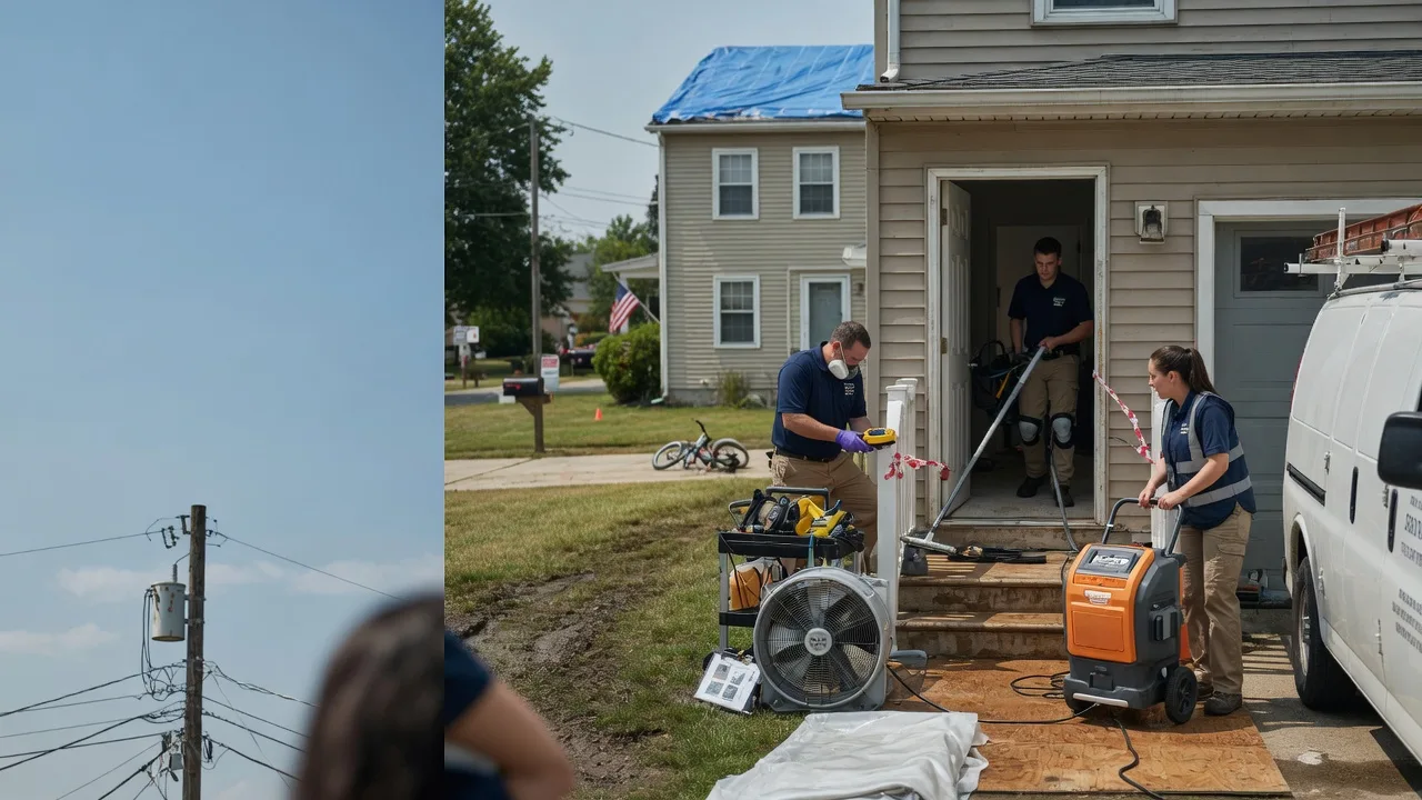 Water Damage Repair in Bradley, SD near me